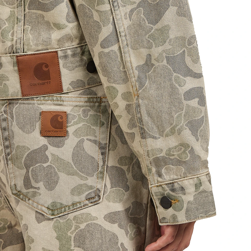 Carhartt WIP - W' Duck Orell Jacket "Maitland" Camo Duck Denim, 13