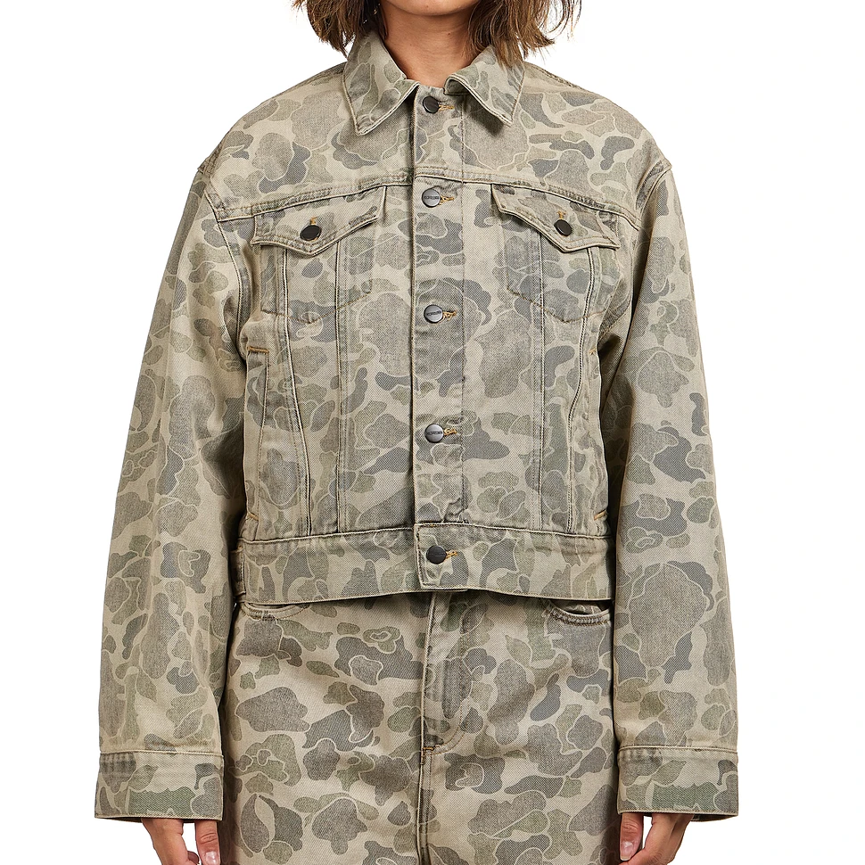 Carhartt WIP - W' Duck Orell Jacket "Maitland" Camo Duck Denim, 13