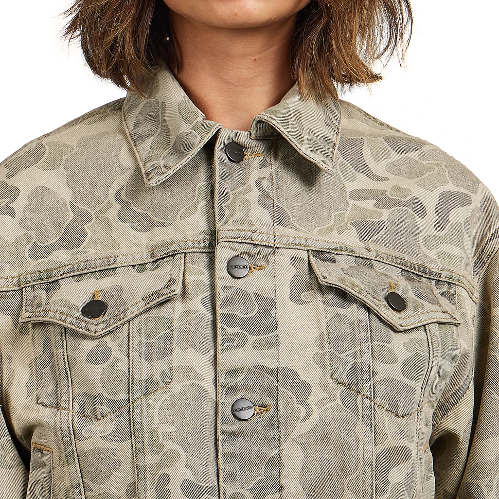 Carhartt WIP - W' Duck Orell Jacket "Maitland" Camo Duck Denim, 13