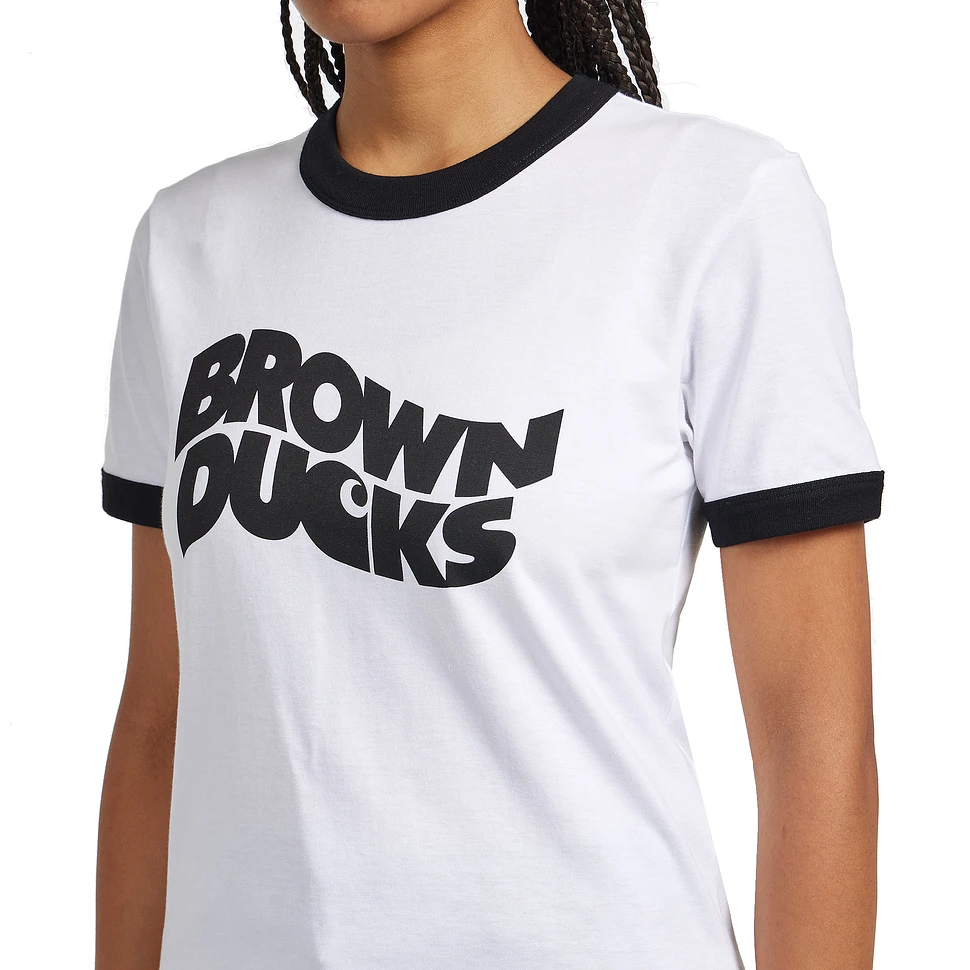 Carhartt WIP - W' S/S Brown Ducks Ringer T-Shirt