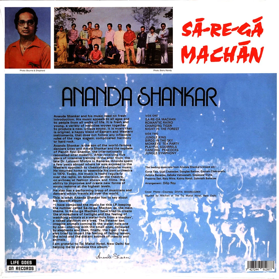 Ananda Shankar - Sa-Re-Ga Machan