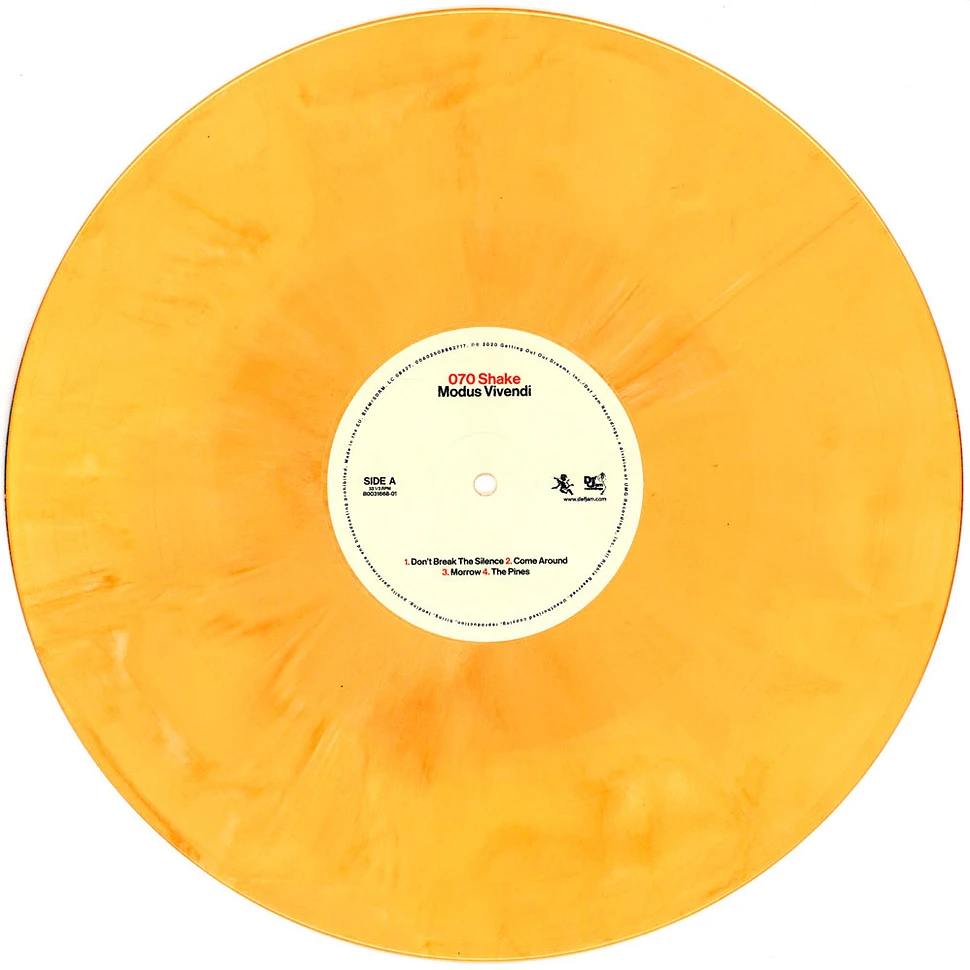 070 Shake - Modus Vivendi Orange Vinyl Edition