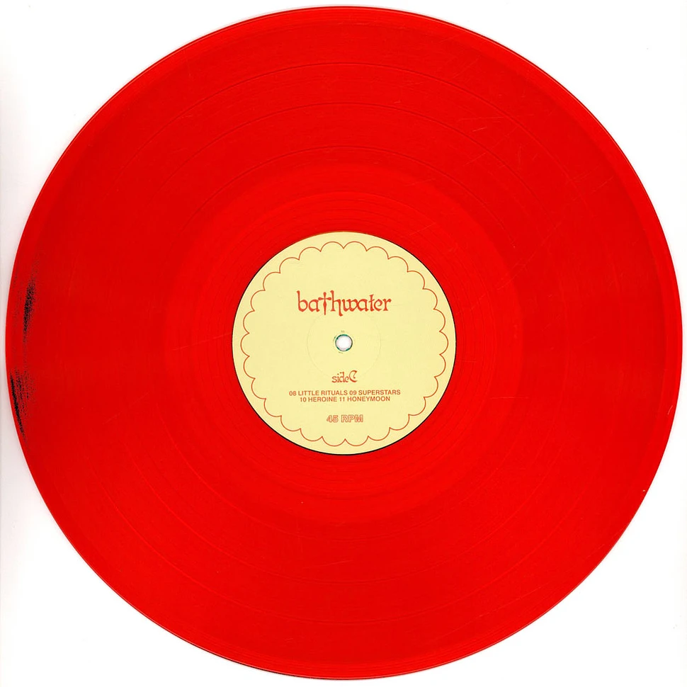 Luna Shadows - Bathwater Transparent Ruby Red Vinyl Edition