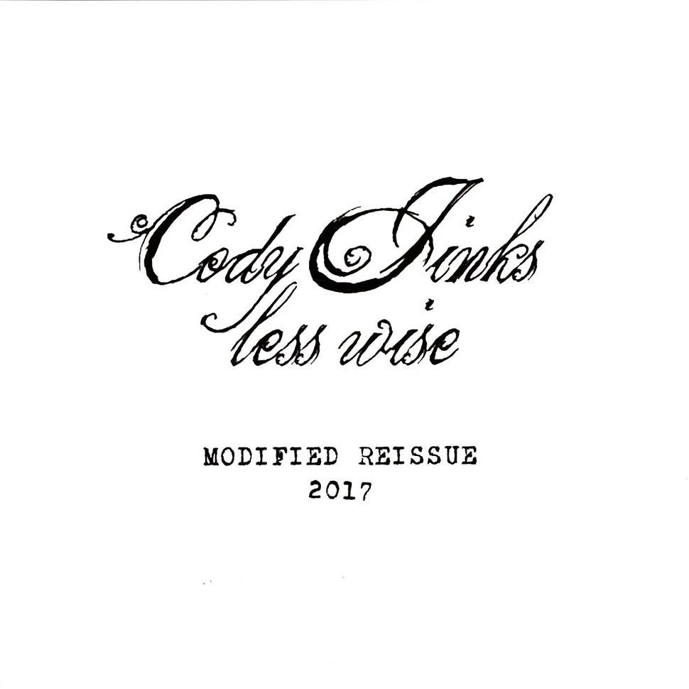 Cody Jinks - Less Wise Modified Translucent Red