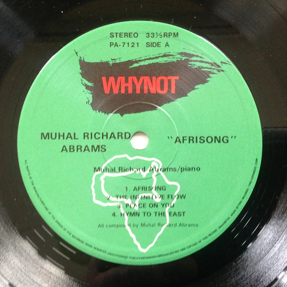 Muhal Richard Abrams - Afrisong
