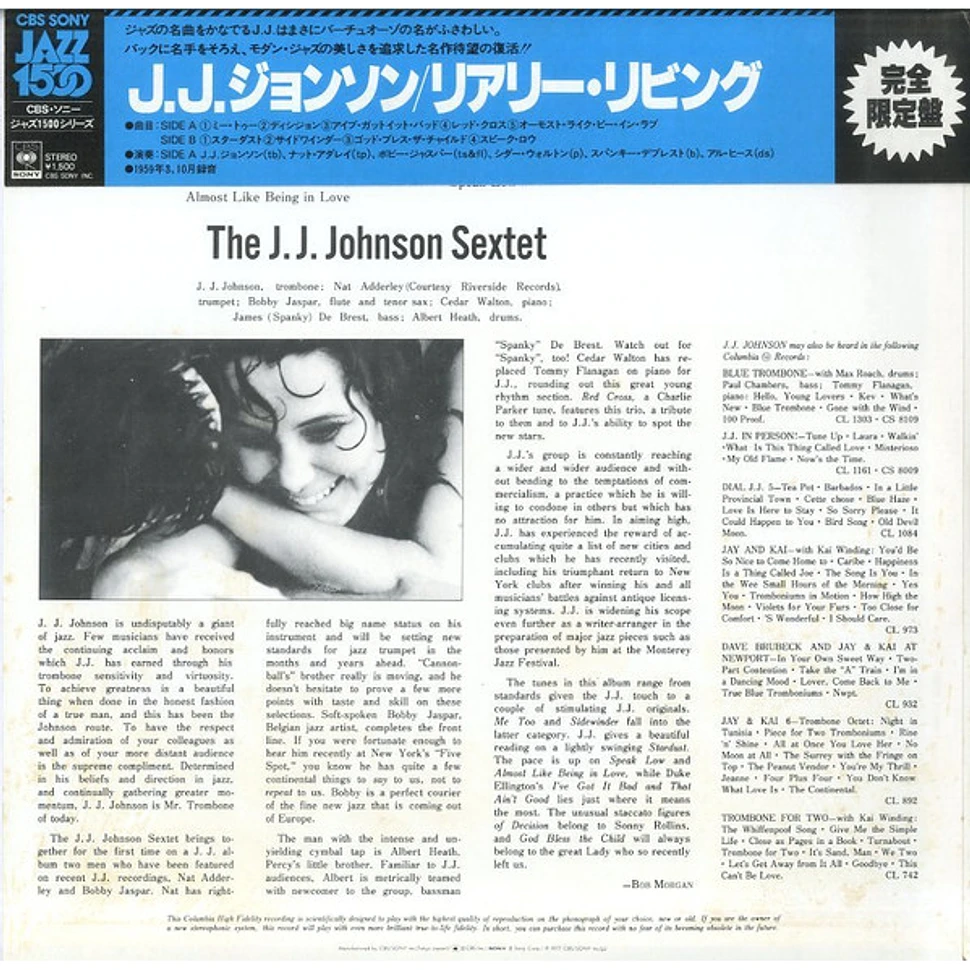 The J.J. Johnson Sextet - Really Livin'