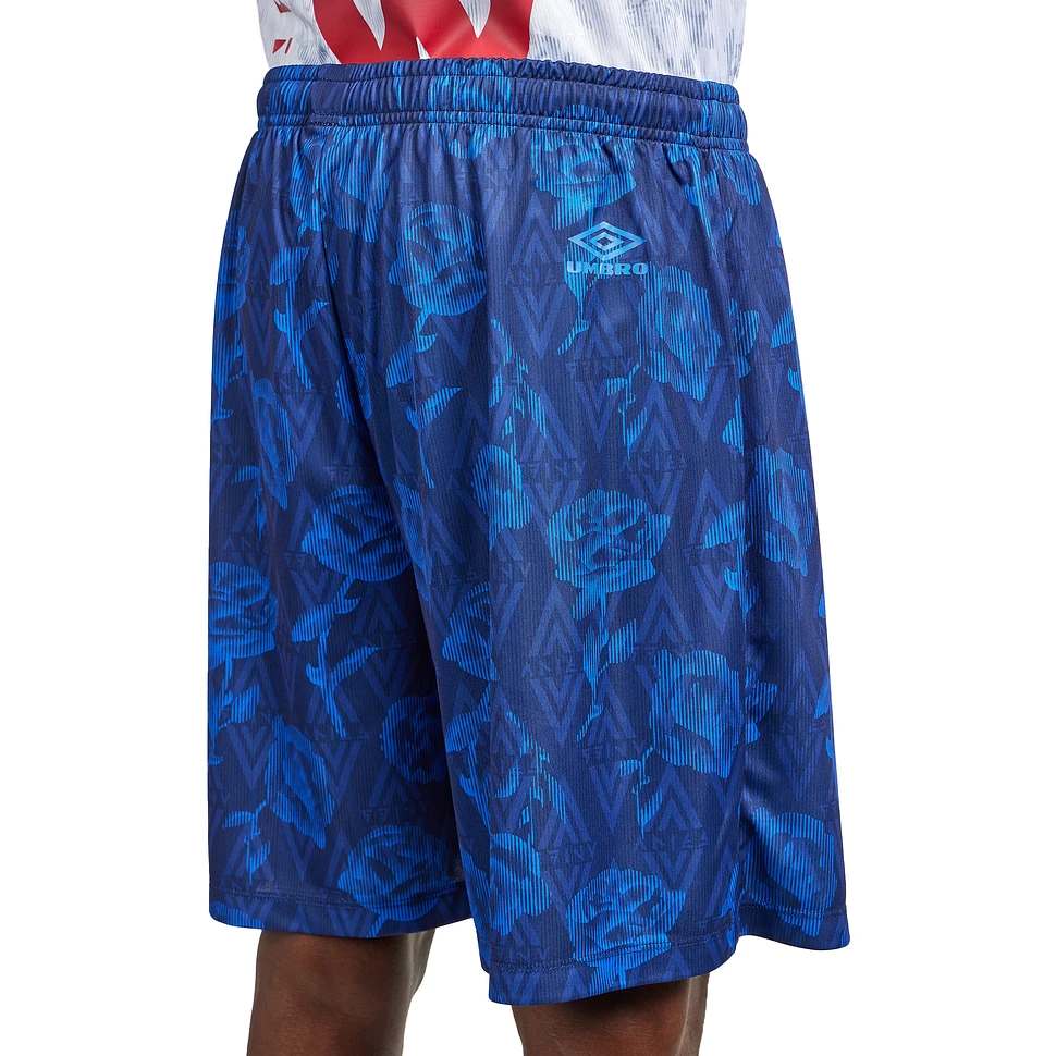 Aries x Umbro - Roses Football Shorts