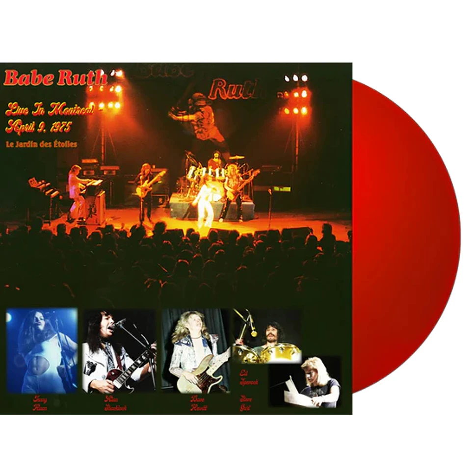 Babe Ruth - Live In Montreal April 9, 1975 Red Vinyl Edition