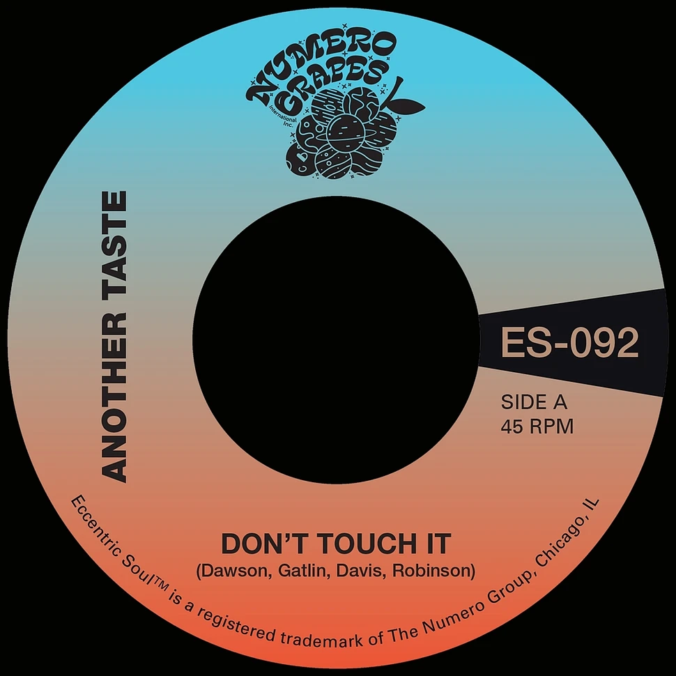 Another Taste & Maxx Traxx - Don't Touch It Black Vinyl Edition