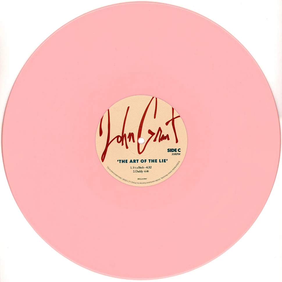 John Grant - The Art Of The Lie Pink Vinyl Edition