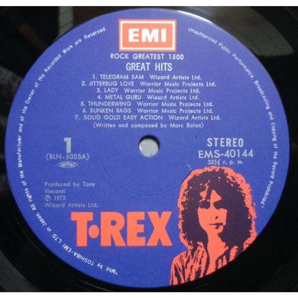 T. Rex - Great Hits