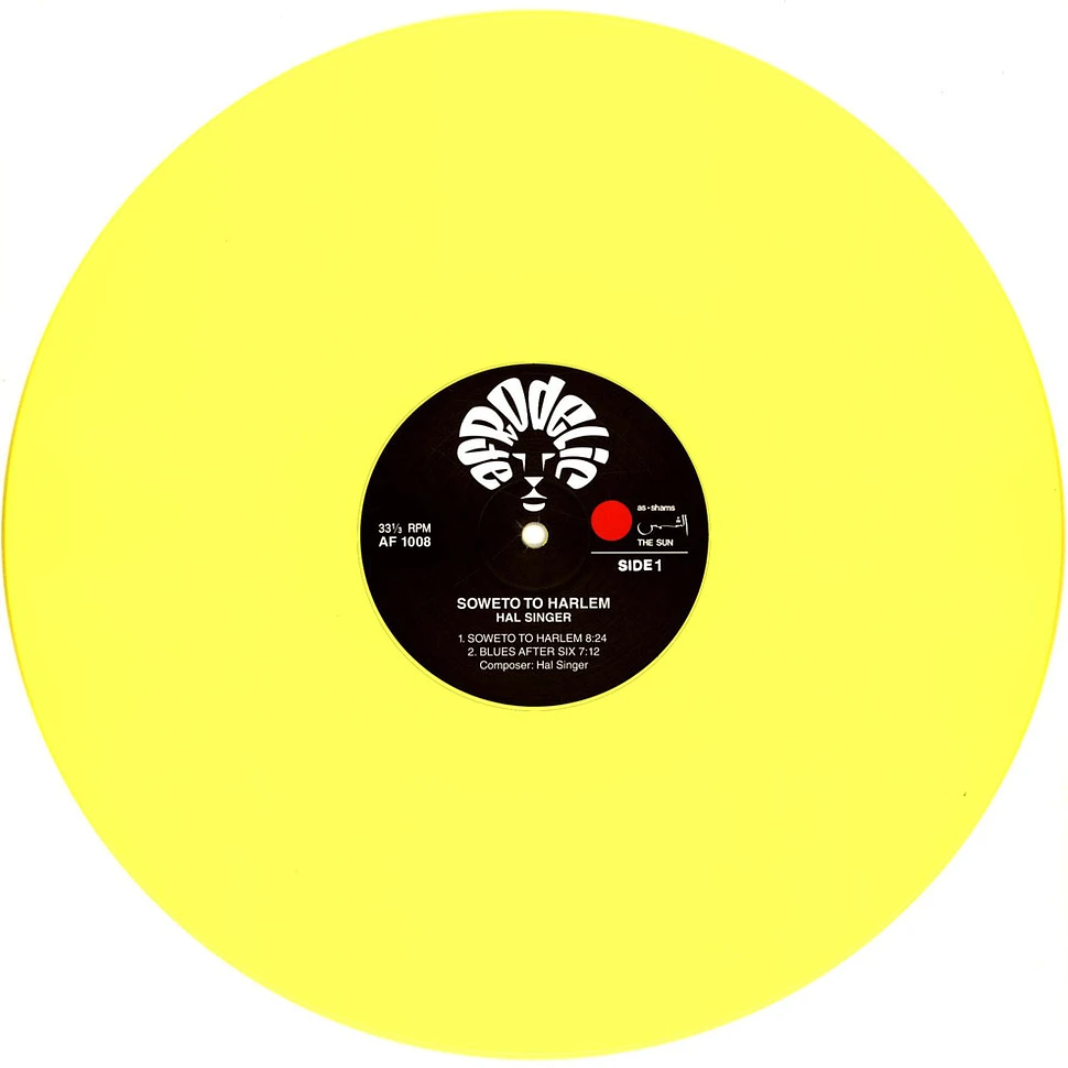 Hal Singer Jazz Quartet - Soweto To Harlem HHV Exclusive Record Store Day 2024 Yellow Vinyl Edition