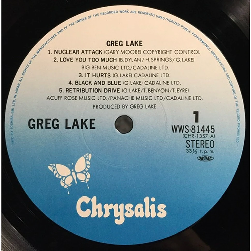 Greg Lake - Greg Lake