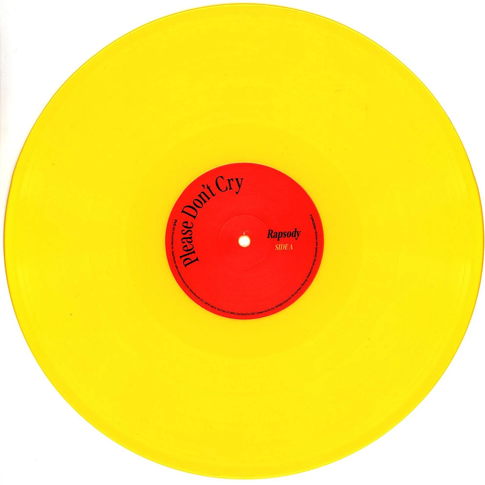 Rapsody - Please Don't Cry Yellow Vinyl Ediiton