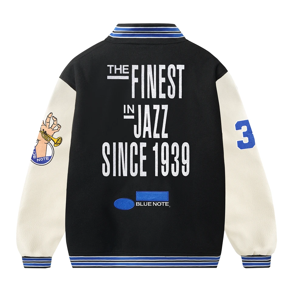 Butter Goods x Blue Note - Blue Note Varsity Jacket