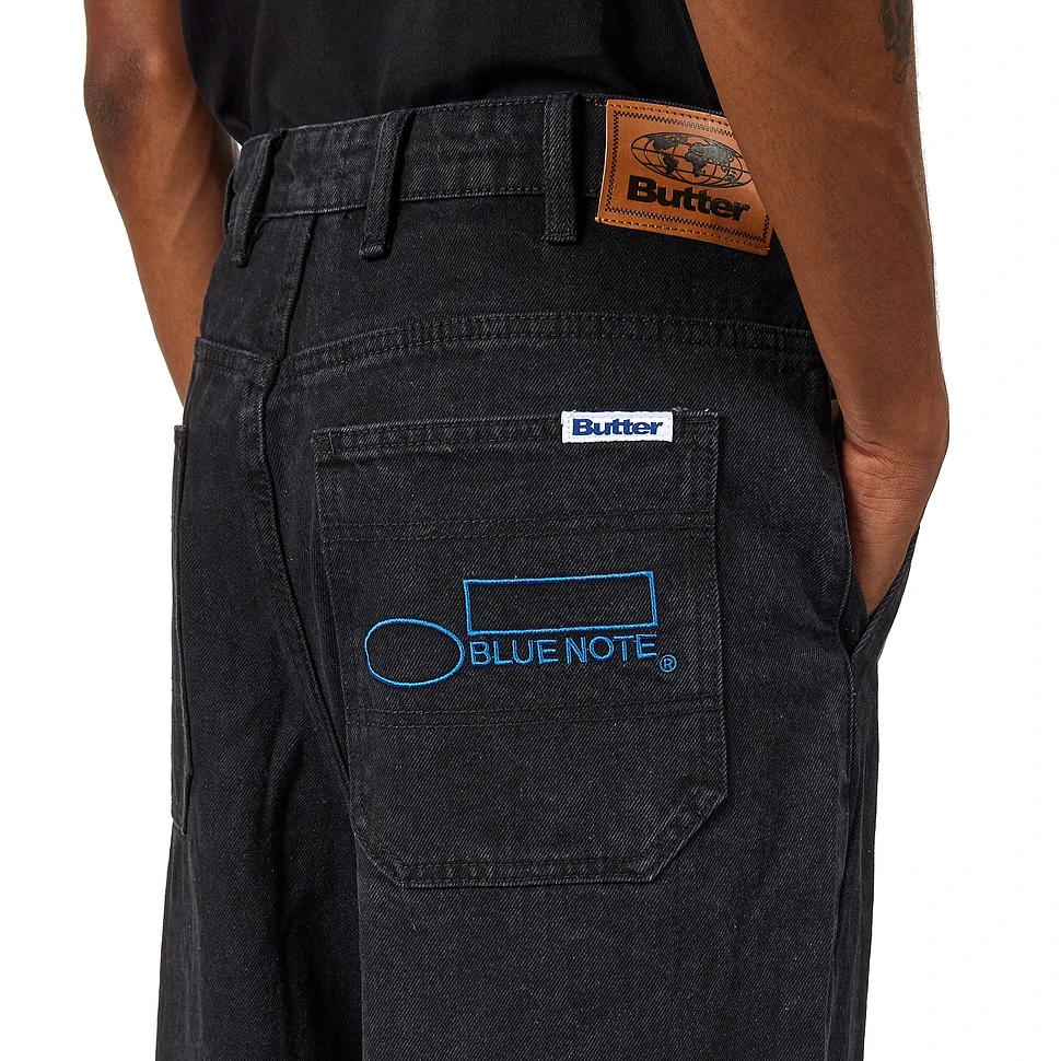 Butter Goods x Blue Note - Blue Note Pleated Denim Jeans