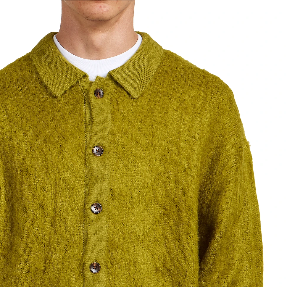 Butter Goods - Mohair Button Up Knitted Shirt