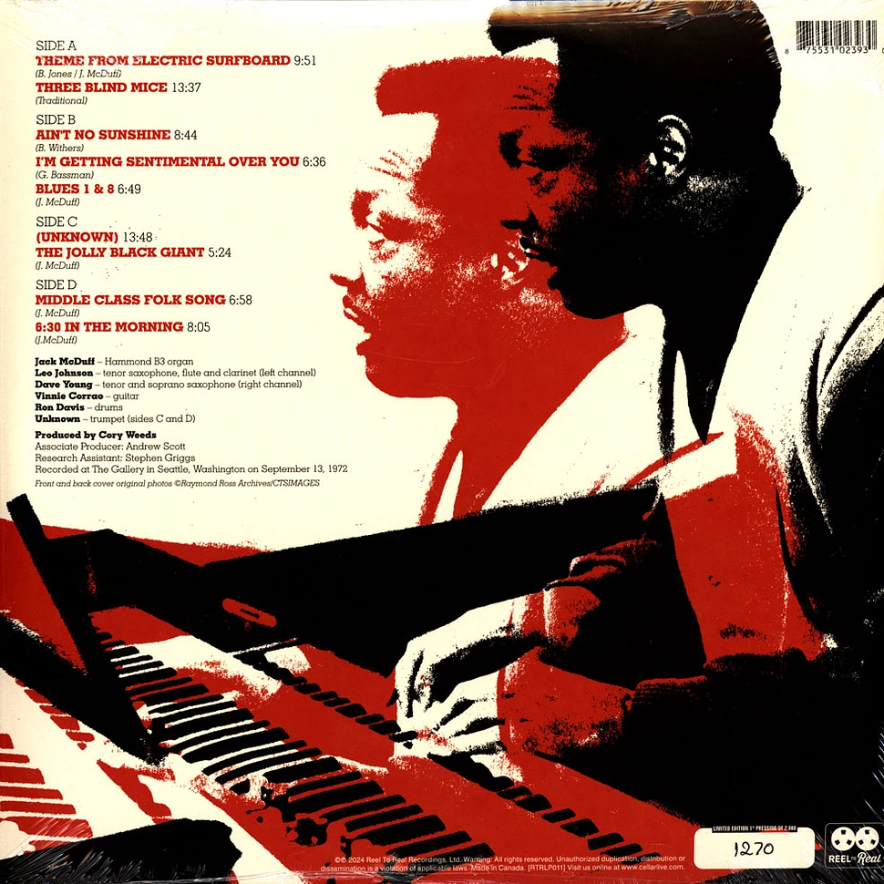 Brother Jack McDuff - Ain't No Sunshine Record Store Day 2024 Edition