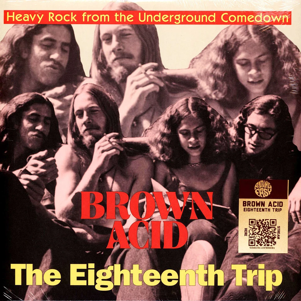 V.A. - Brown Acid: The Eigtheenth Trip Black Vinyl Edition