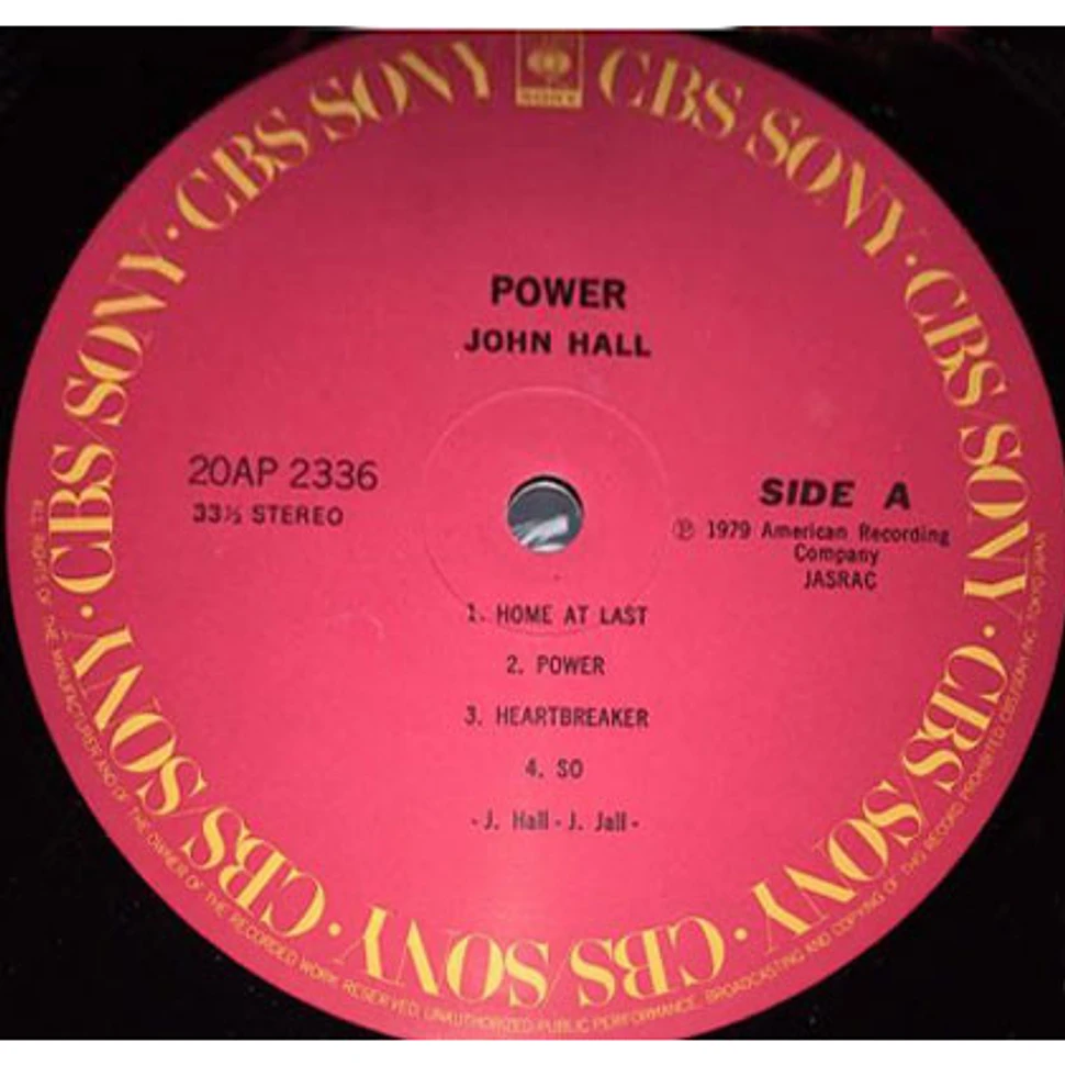 John Joseph Hall - Power