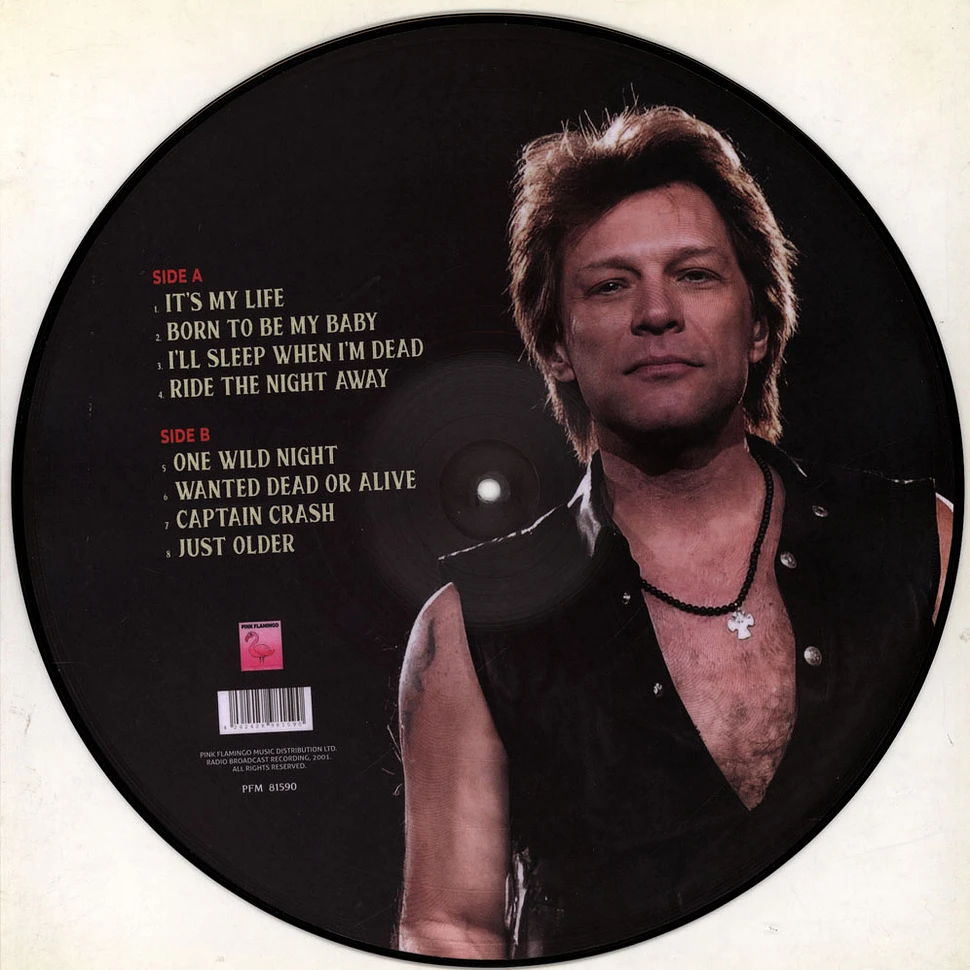 Bon Jovi - Rock The Stage In 2001 Picture Disc Edition