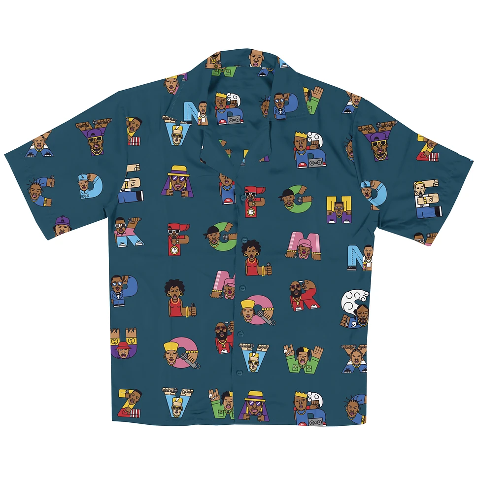 Awesome ABCs x The Dudes - Rap ABC Kids Hawaiian Shirt