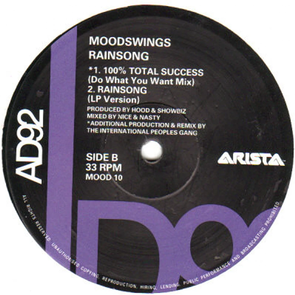 Moodswings - The Rainsong EP