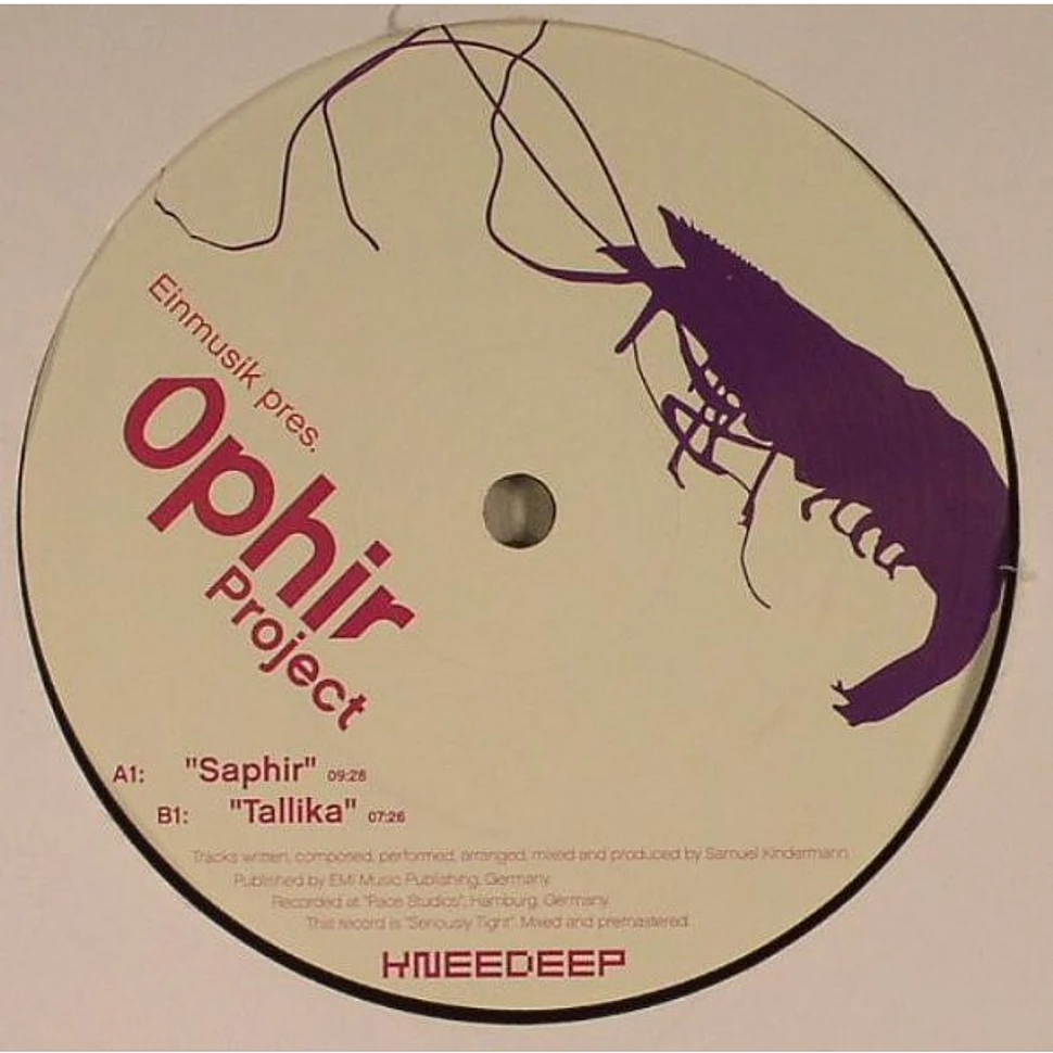 Einmusik Pres. Ophir Project - Saphir