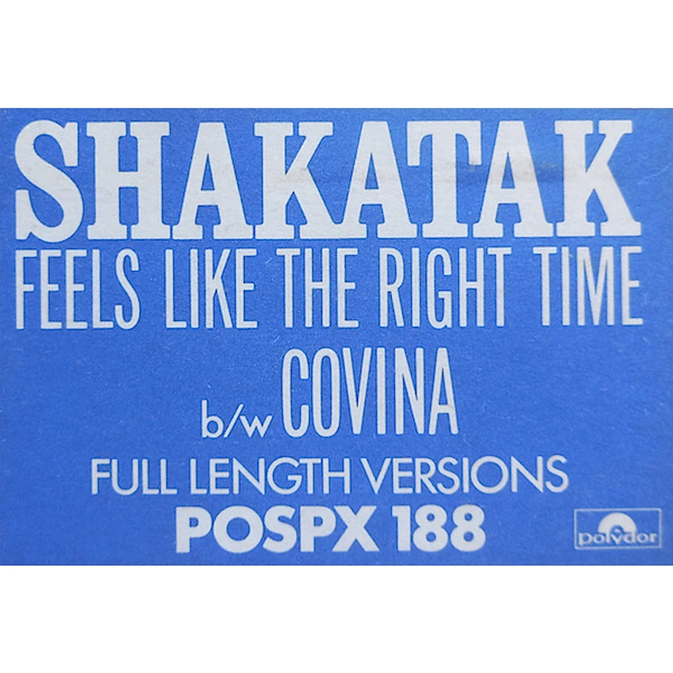 Shakatak - Feels Like The Right Time