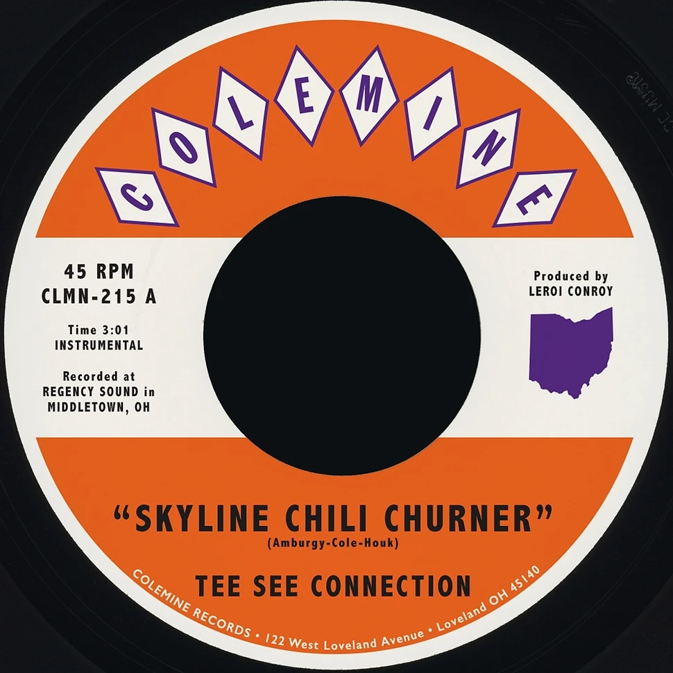 Tee See Connection & Leroi Conroy - Skyline Chili Churner / Queen City Black Vinyl Edition