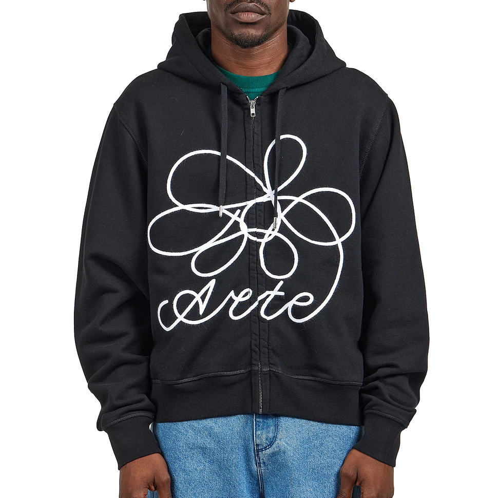 Arte Antwerp - Flower Logo Zip Hoodie