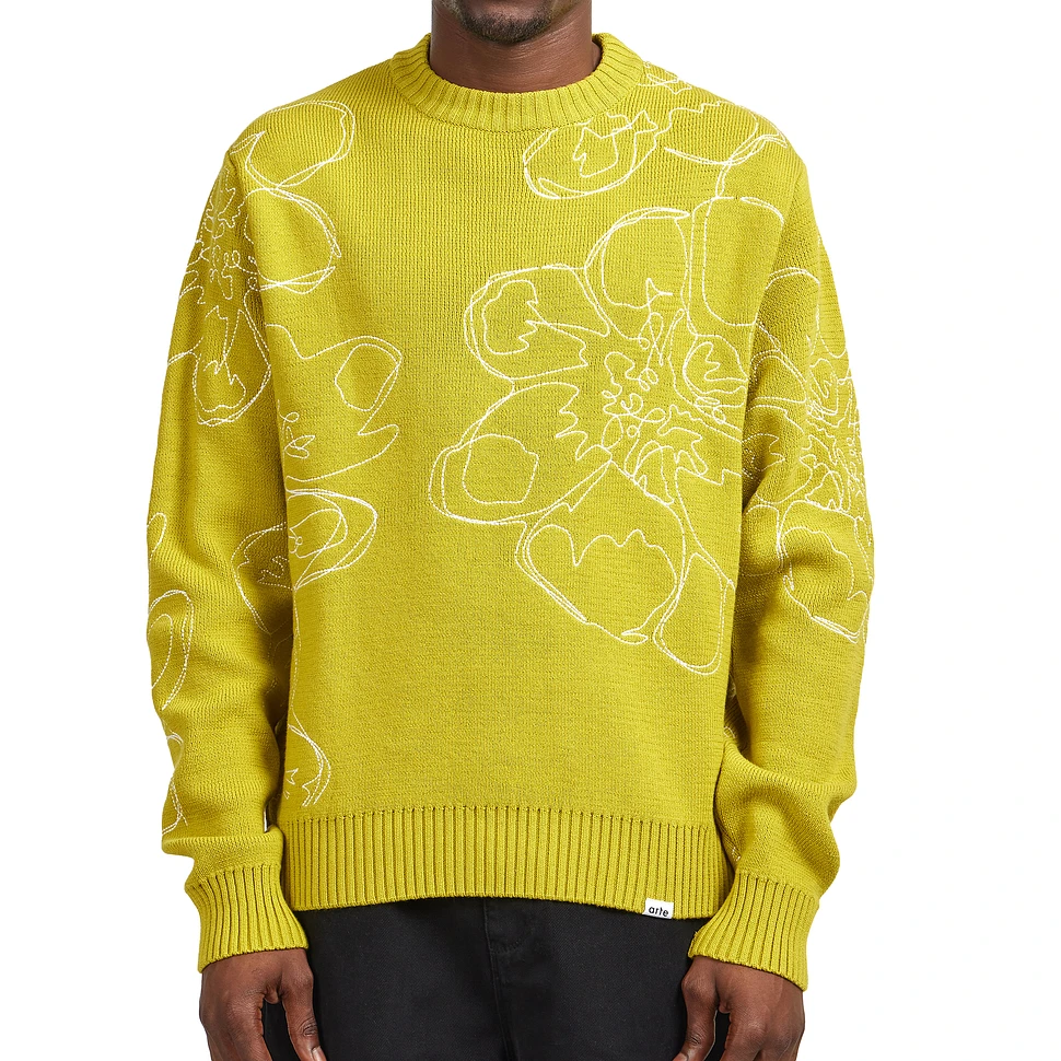 Arte Antwerp - Embroidered Flower Knit