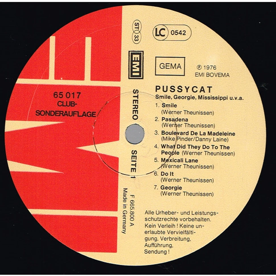 Pussycat - Smile • Georgie • Mississippi U.v.a.