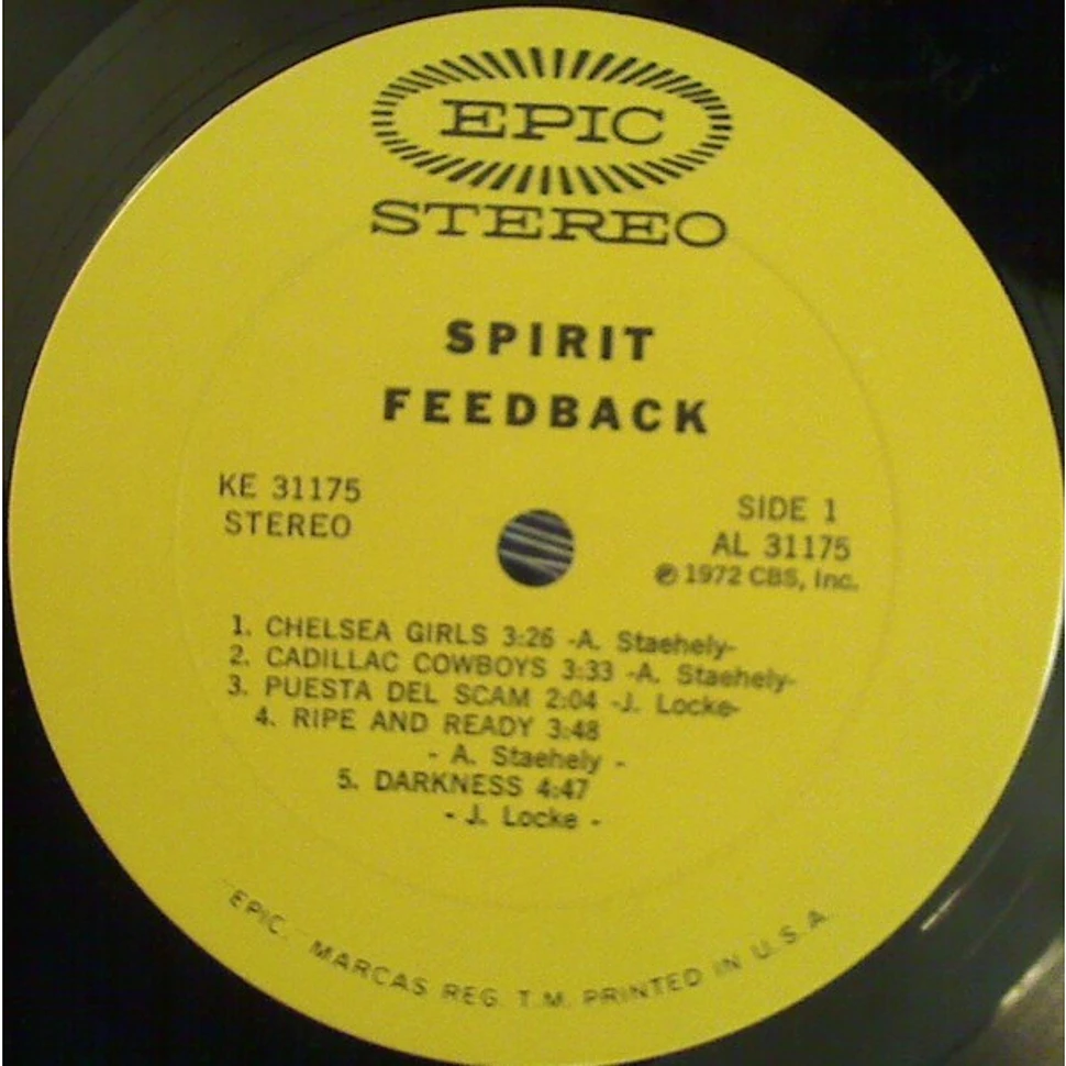 Spirit - Feedback