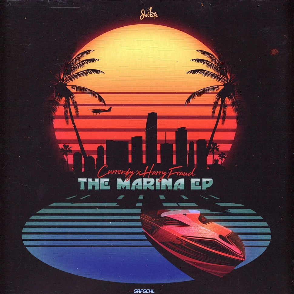 Curren$y & Harry Fraud - The Marina EP Black Vinyl Edition