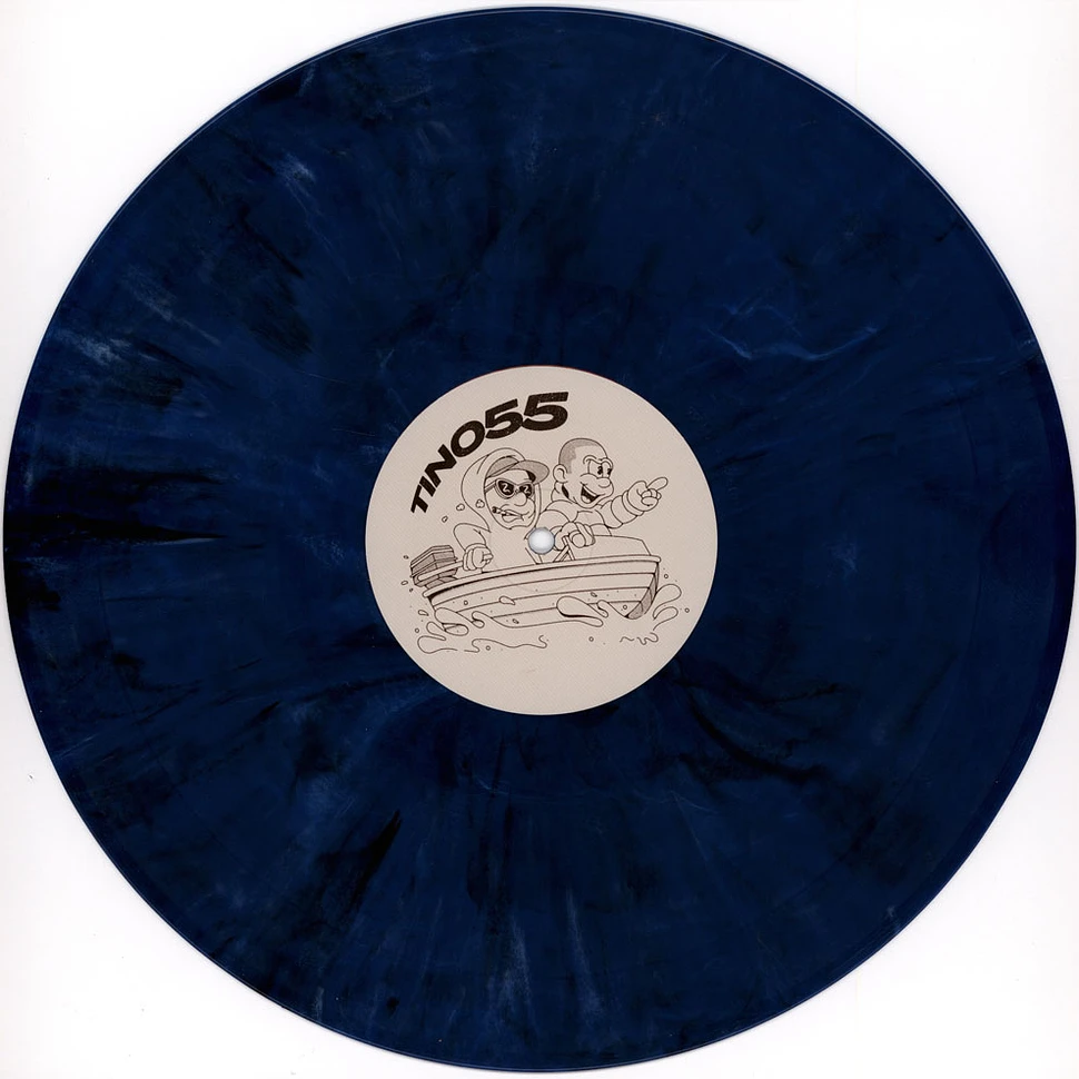 Samurai Breaks & Napes - Wavelord Bizniz Ep Blue Marbled Vinyl Edition