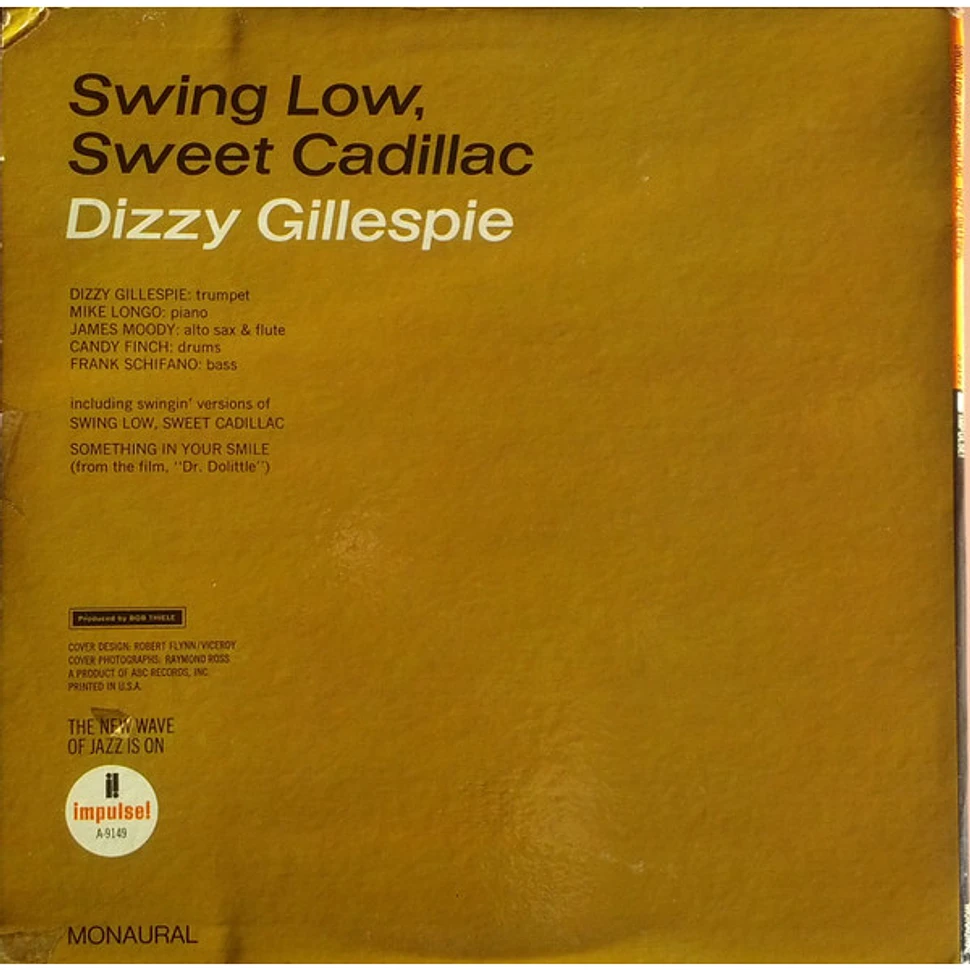 Dizzy Gillespie - Swing Low, Sweet Cadillac