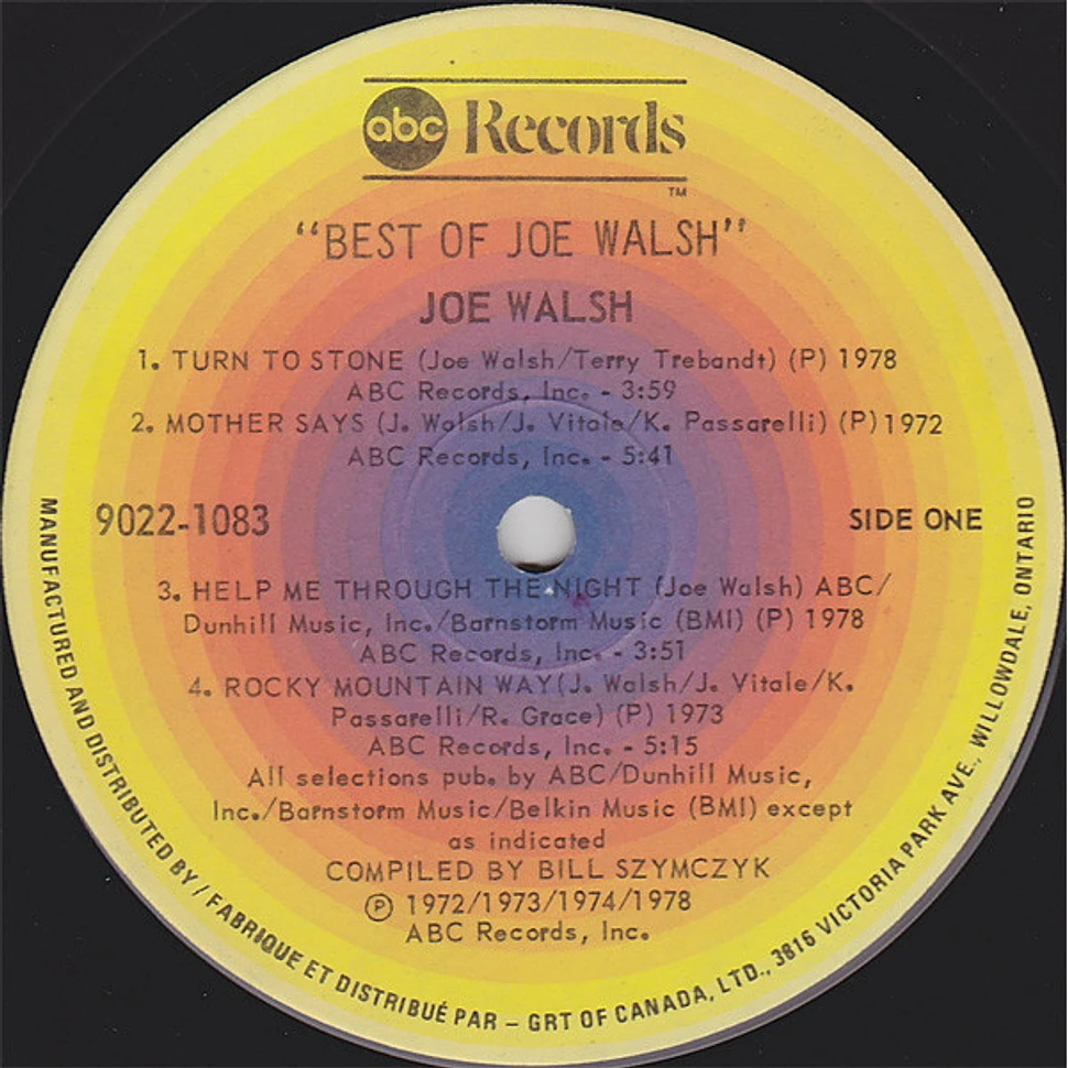 Joe Walsh - The Best Of Joe Walsh