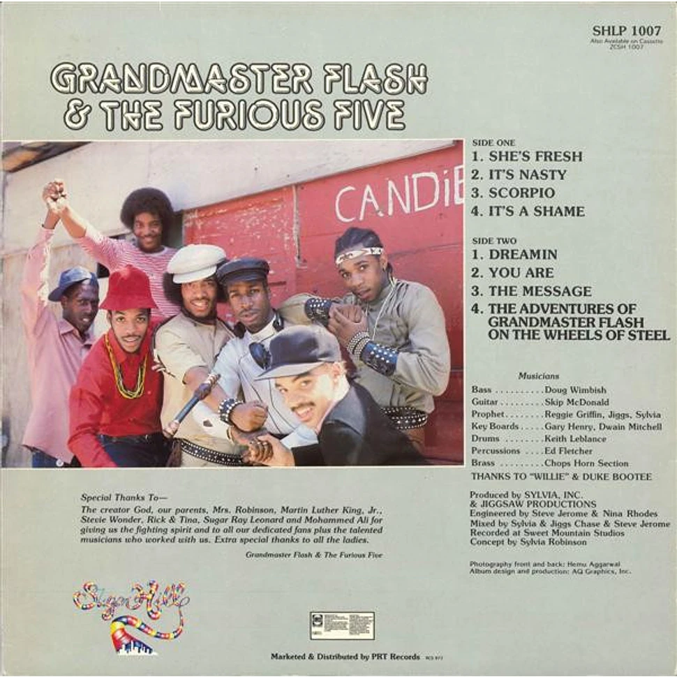 Grandmaster Flash & The Furious Five - The Message - Vinyl LP - 1982