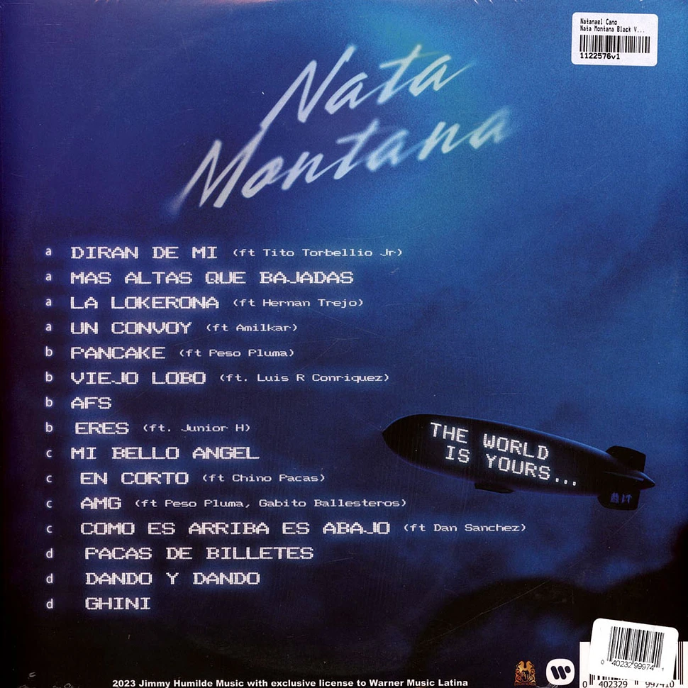 Natanael Cano - Nata Montana Black Vinyl Edition