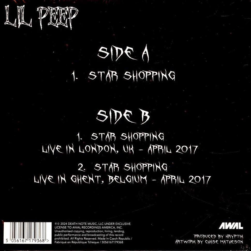 Lil Peep Star Shopping Record Store Day 2024 Pink Base W/ Black Splatter Vinyl Edition Vinyl