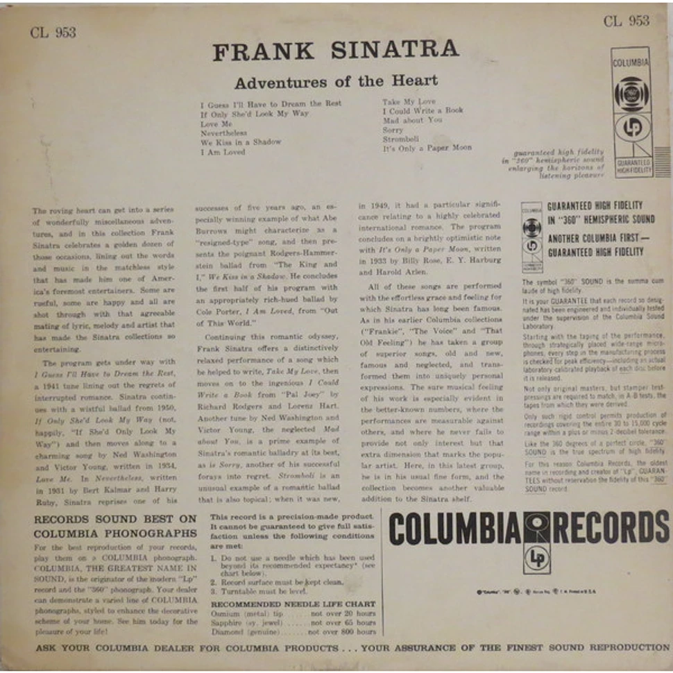 Frank Sinatra - Adventures Of The Heart