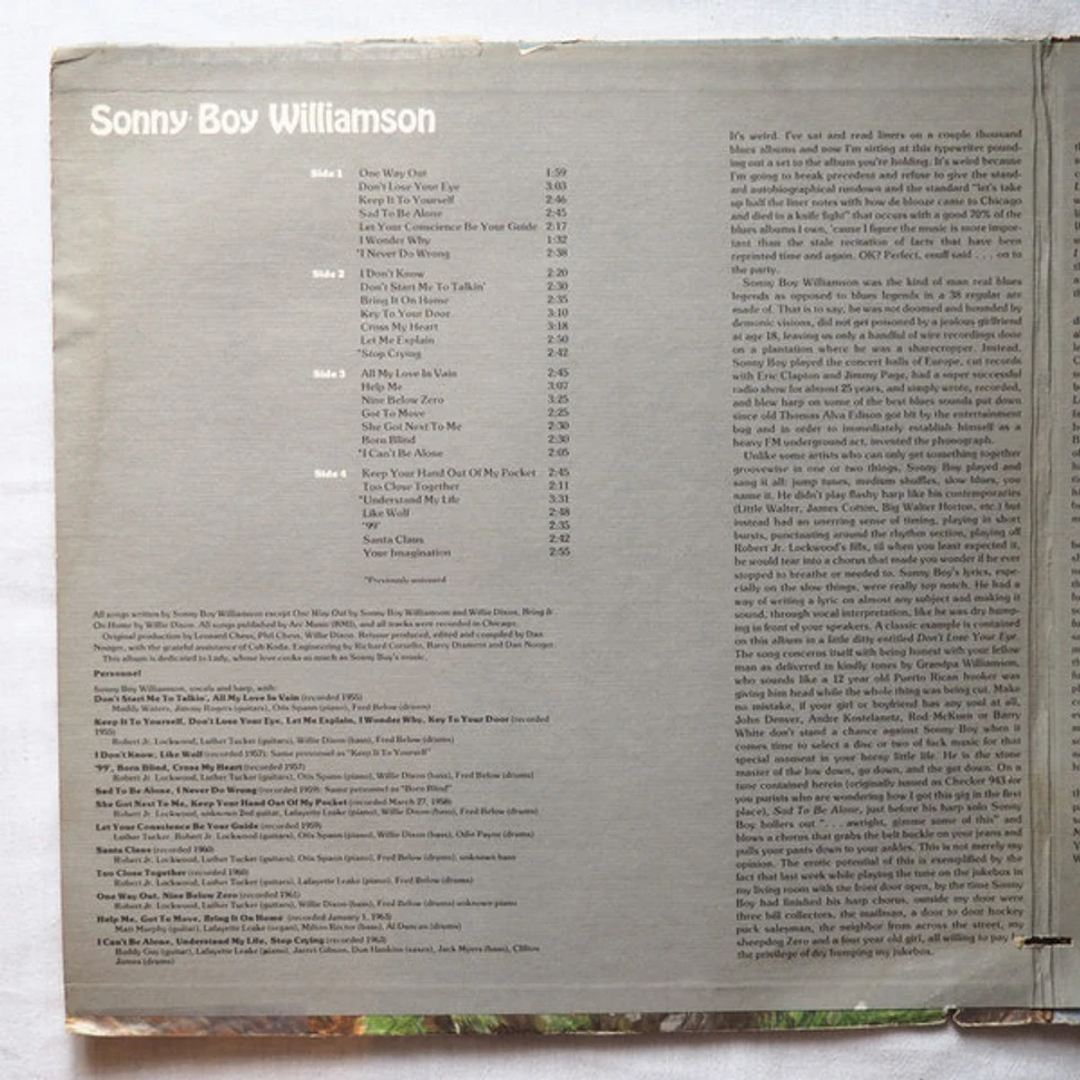 Sonny Boy Williamson - Sonny Boy Williamson