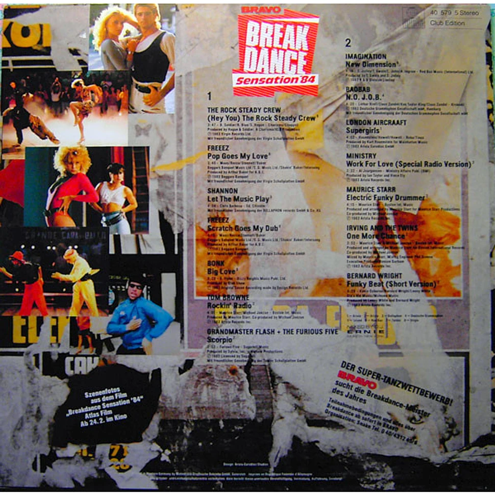V.A. - Breakdance Sensation '84