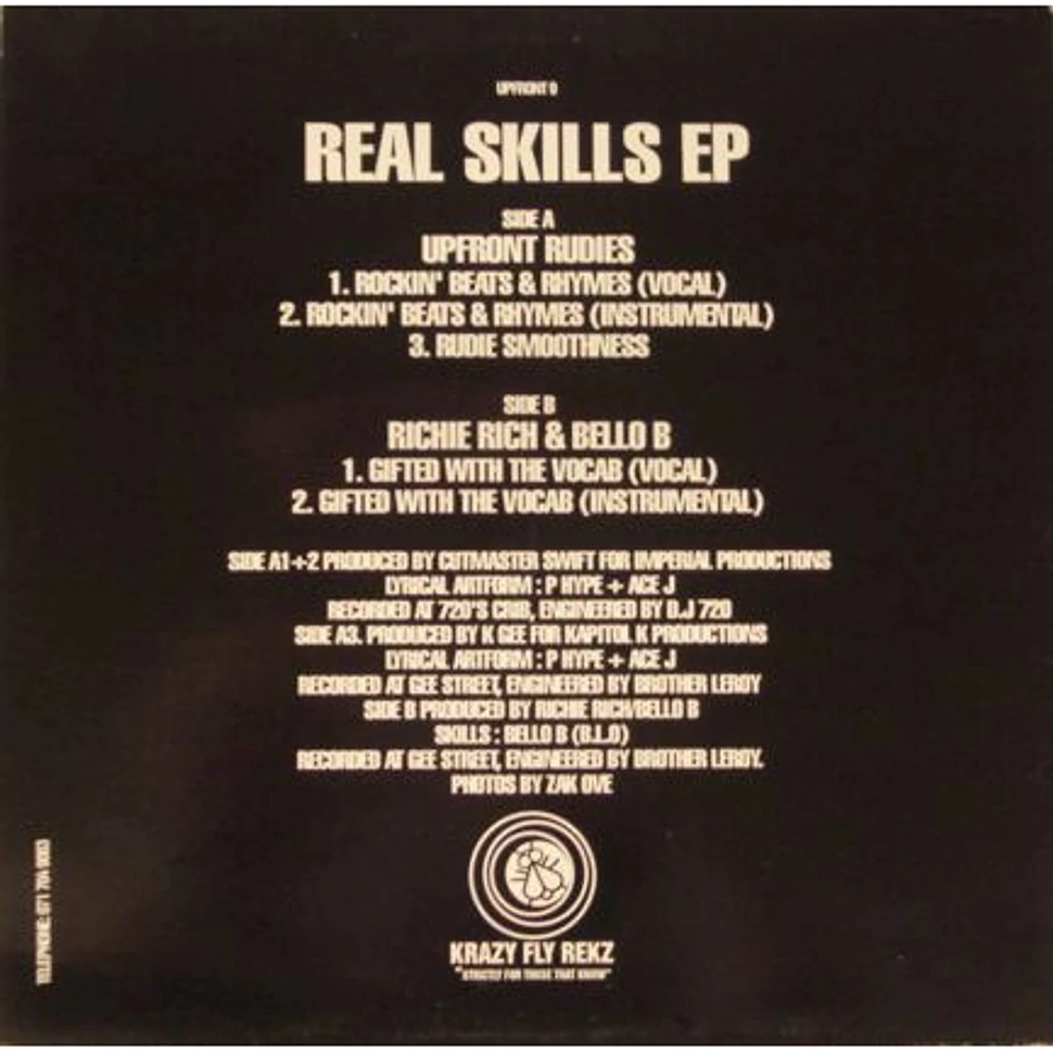 Upfront Rudies / Richie Rich & Bello B - Real Skills EP