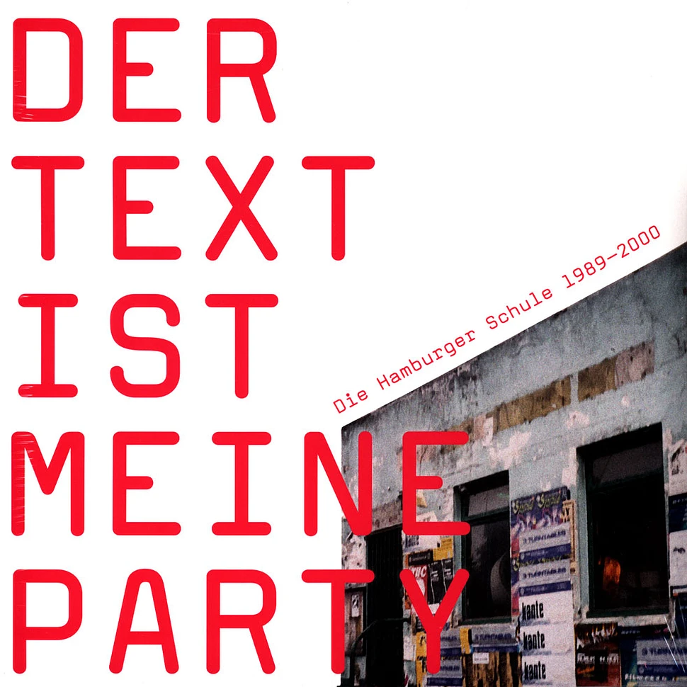 V.A. - Der Text Ist Meine Party (Die Hamburger Schule 1989-2000) Black Vinyl Edition
