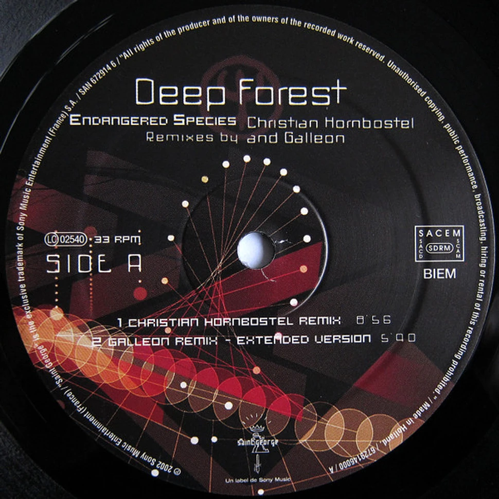 Deep Forest - Endangered Species (Remixes By Christian Hornbostel And Galleon)