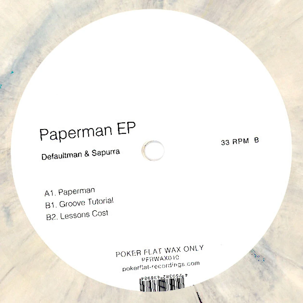 Defaultman & Sapurra - Paperman EP