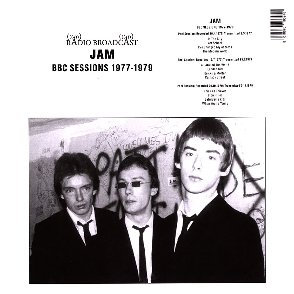 The Jam - Bbc Sessions 1977-1979