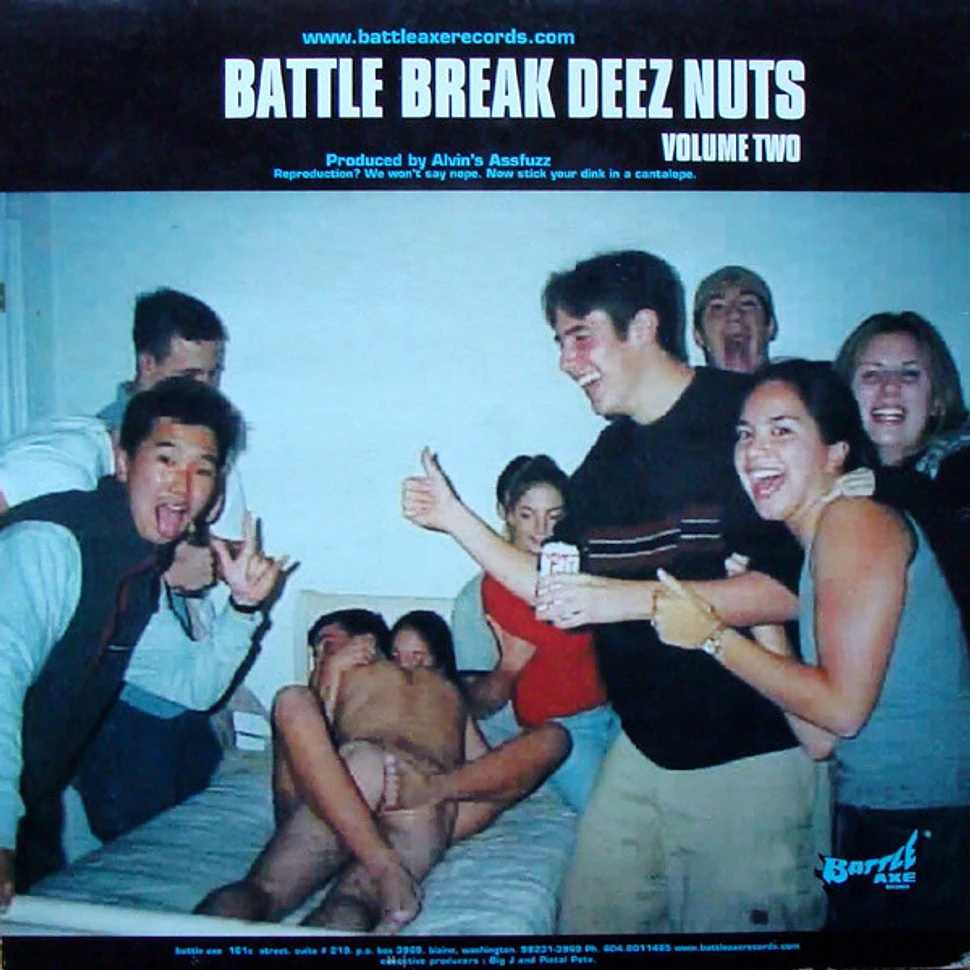 Alvin's Assfuzz - Battle Break Deez Nuts Volume Two